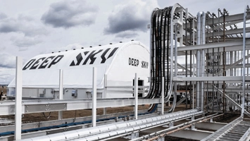 Industrial carbon capture system integrated with a cement production facility