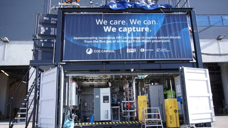 Modular CO2 capture system deployed at European cement facility